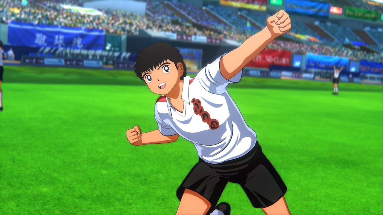 Captain Tsubasa montre son éditeur de perso