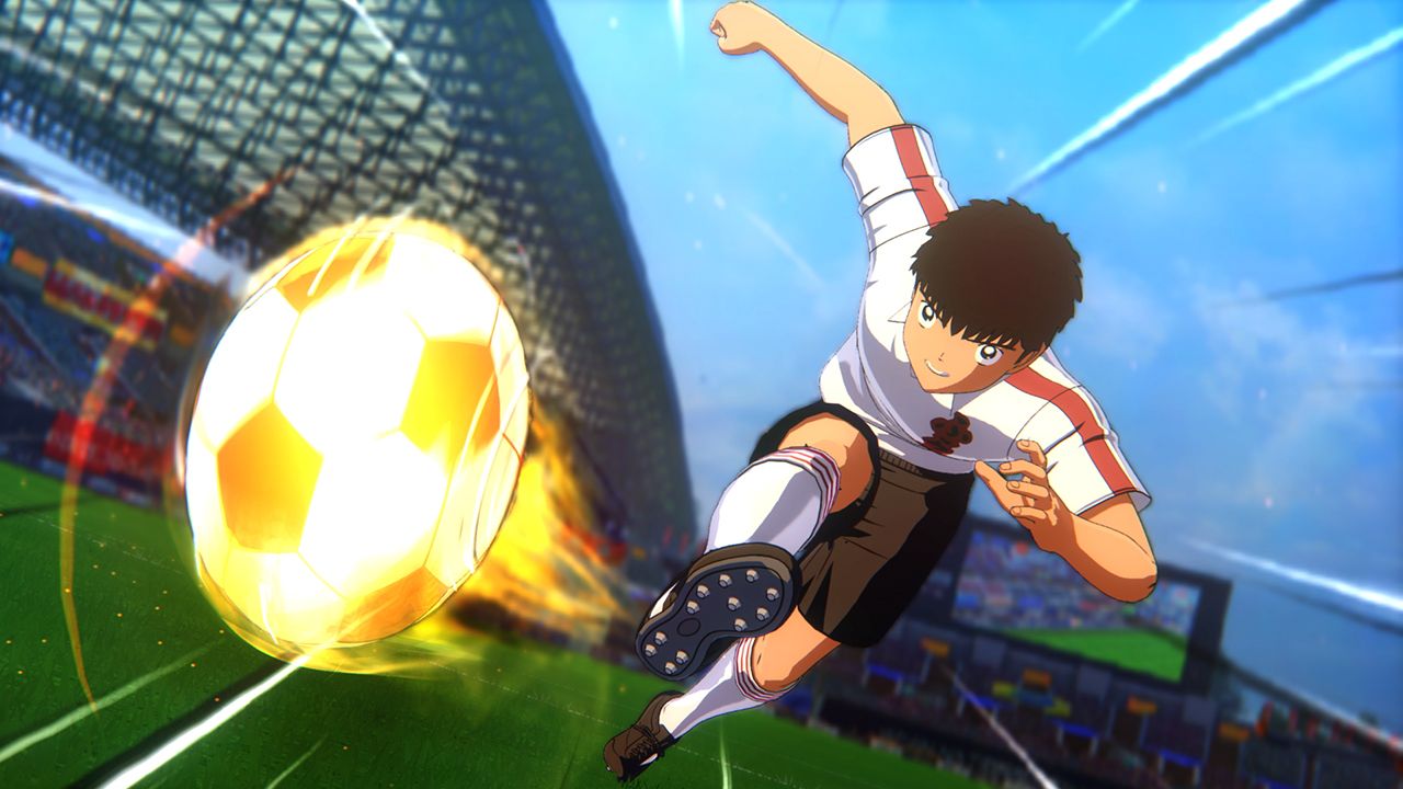 Captain Tsubasa montre son éditeur de perso