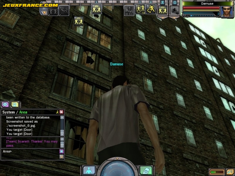 The Matrix Online : screens maison