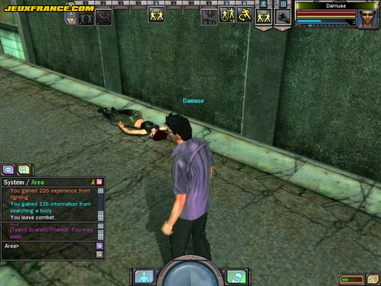 The Matrix Online : screens maison