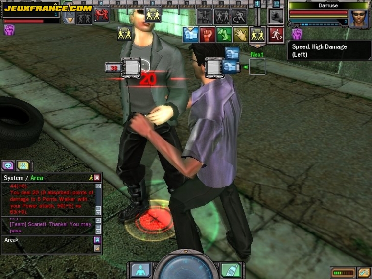 The Matrix Online : screens maison