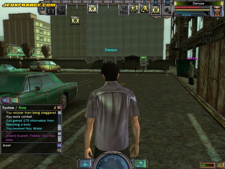 The Matrix Online : screens maison