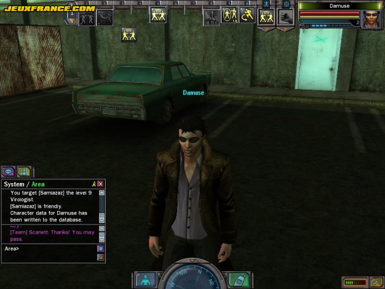 The Matrix Online : screens maison