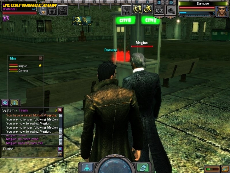 The Matrix Online : screens maison