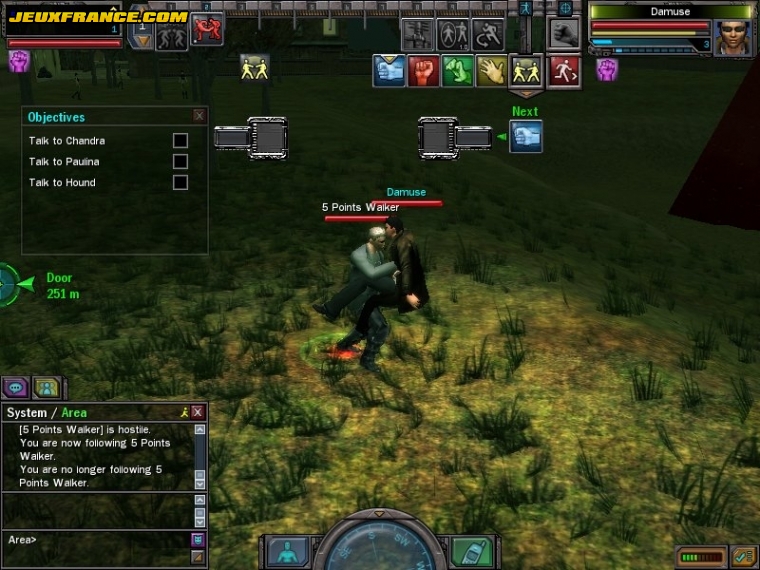 The Matrix Online : screens maison
