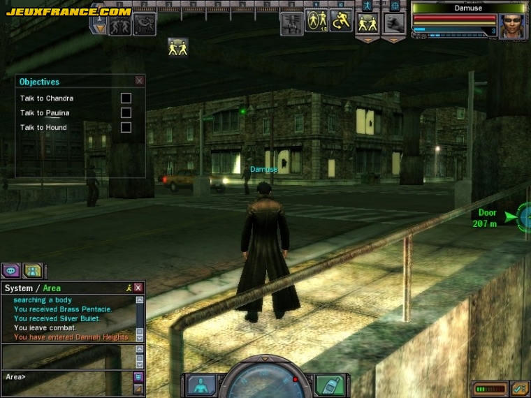 The Matrix Online : screens maison