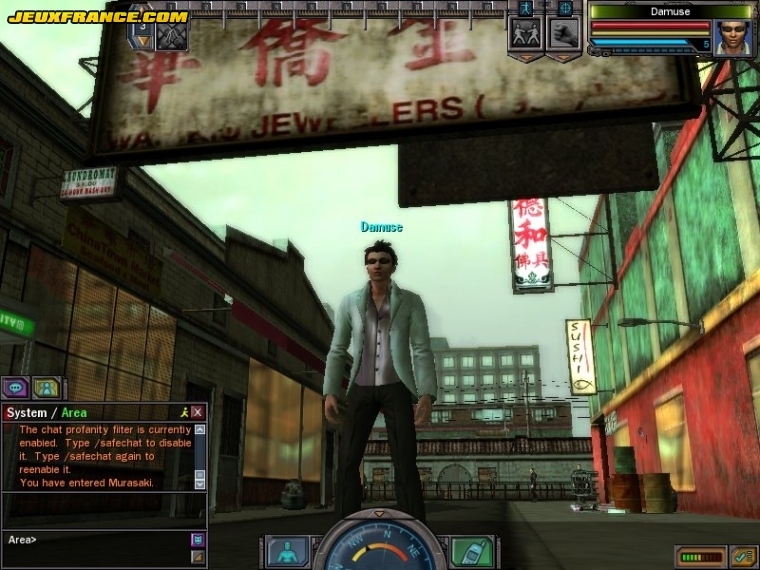 The Matrix Online : screens maison