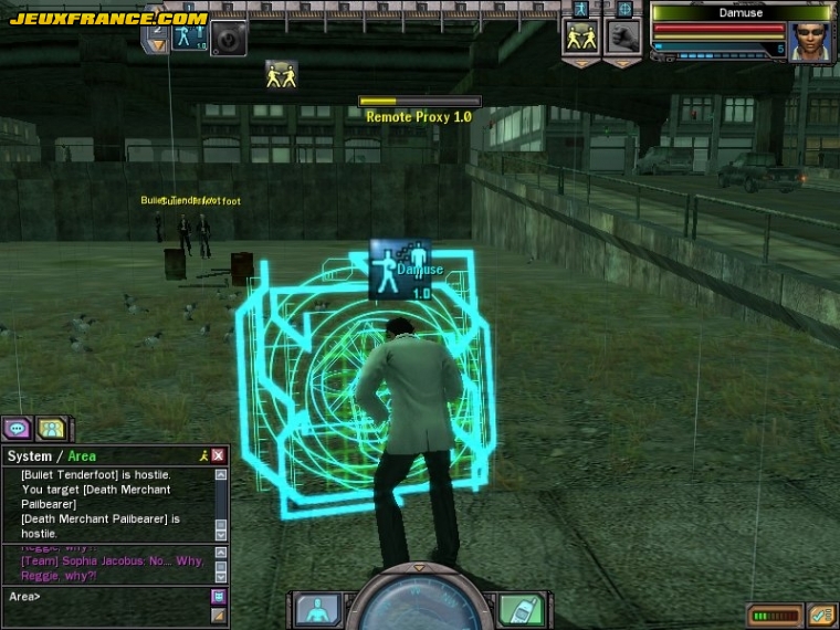 The Matrix Online : screens maison