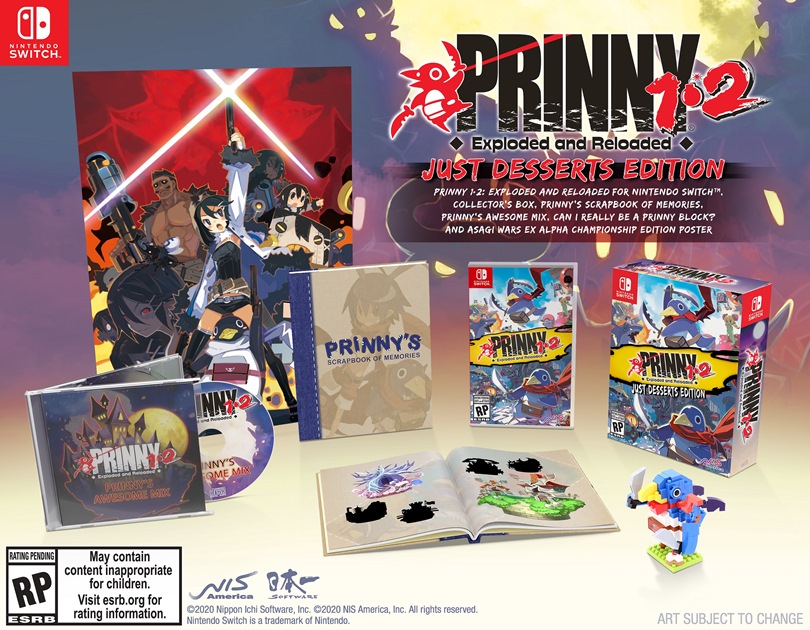 Prinny de retour pour se compiler sur Switch