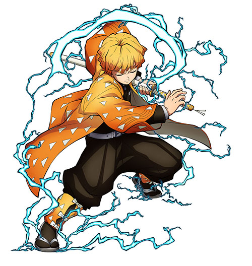 Demon Slayer : un peu de gameplay pour Zenitsu Agatsuma et Inosuke Hashibira