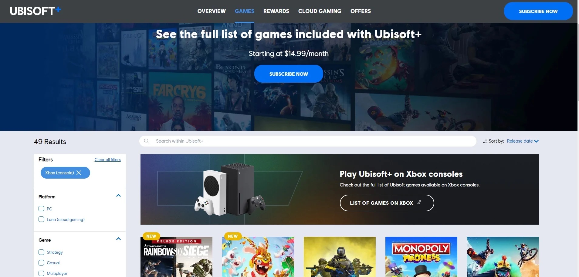 Ubisoft+ sur Xbox : plus qu'une question d'heures ?