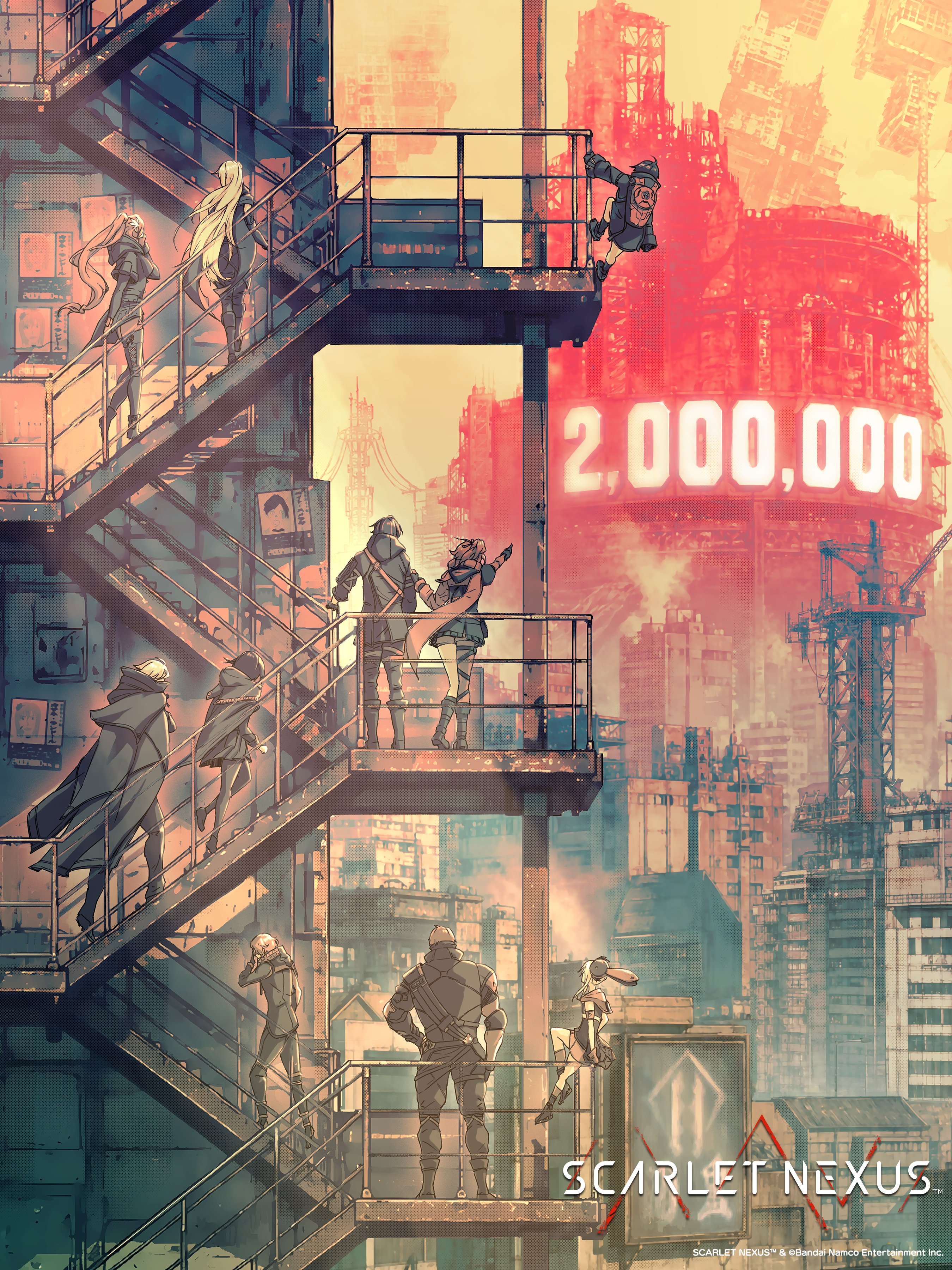 Avec le temps, Bandai Namco aura réussi à pousser Scarlet Nexus à 2 millions de ventes