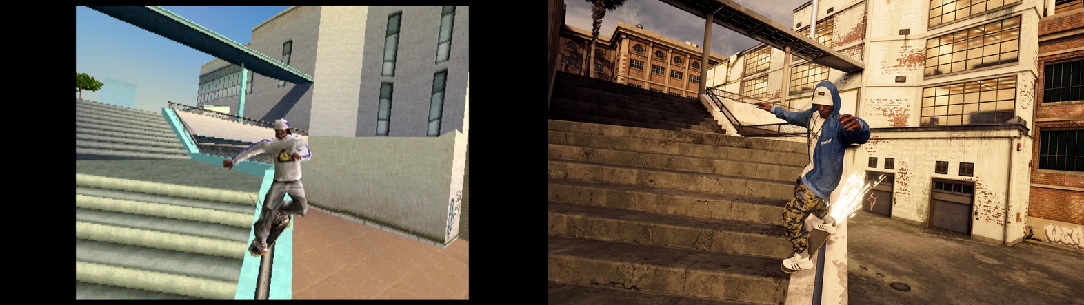 Comme prévu, Tony Hawk's Pro Skater aura aussi droit à ses remakes graphiques
