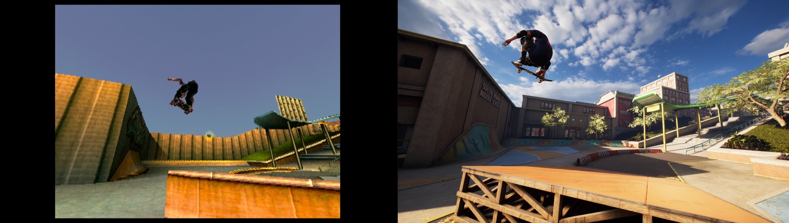 Comme prévu, Tony Hawk's Pro Skater aura aussi droit à ses remakes graphiques