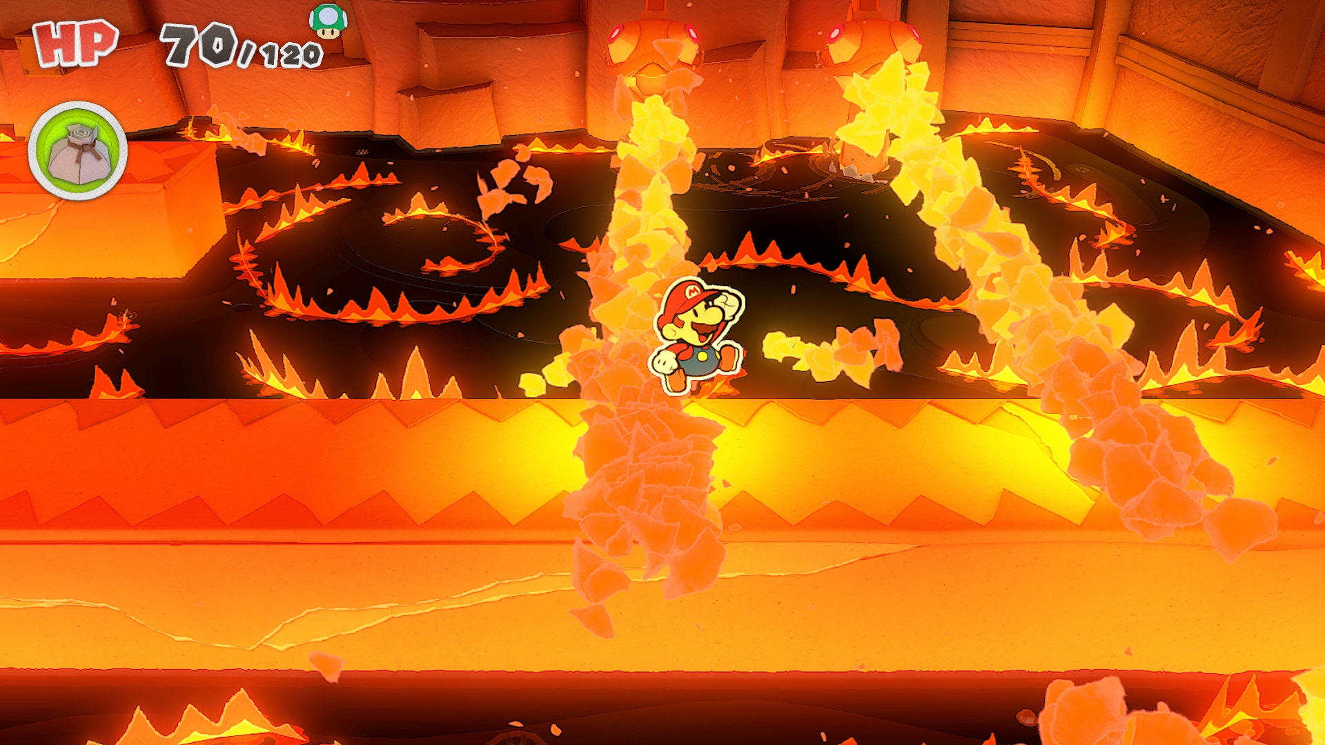 Paper Mario Switch : une salve d'images et un petit aperçu du système de combat