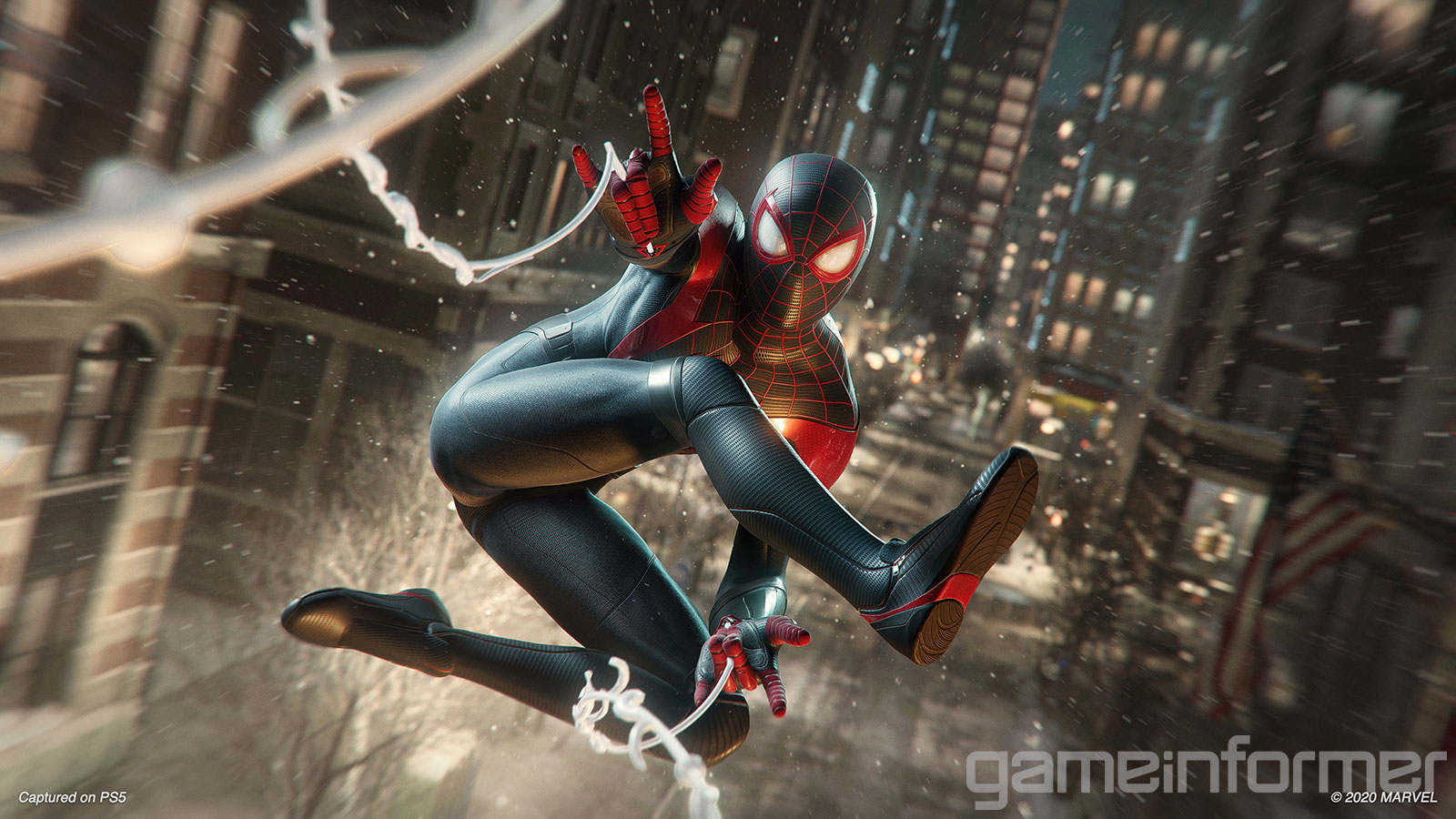 Spider-Man Miles Morales : une poignée de visuels et de nouvelles informations (Game Informer)