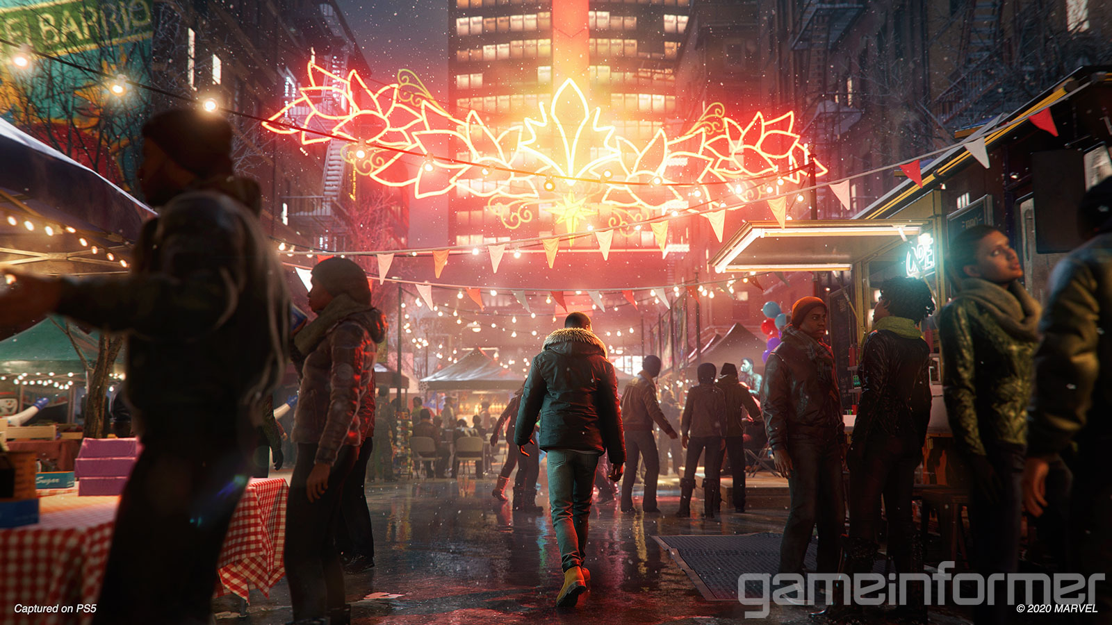 Spider-Man Miles Morales : une poignée de visuels et de nouvelles informations (Game Informer)