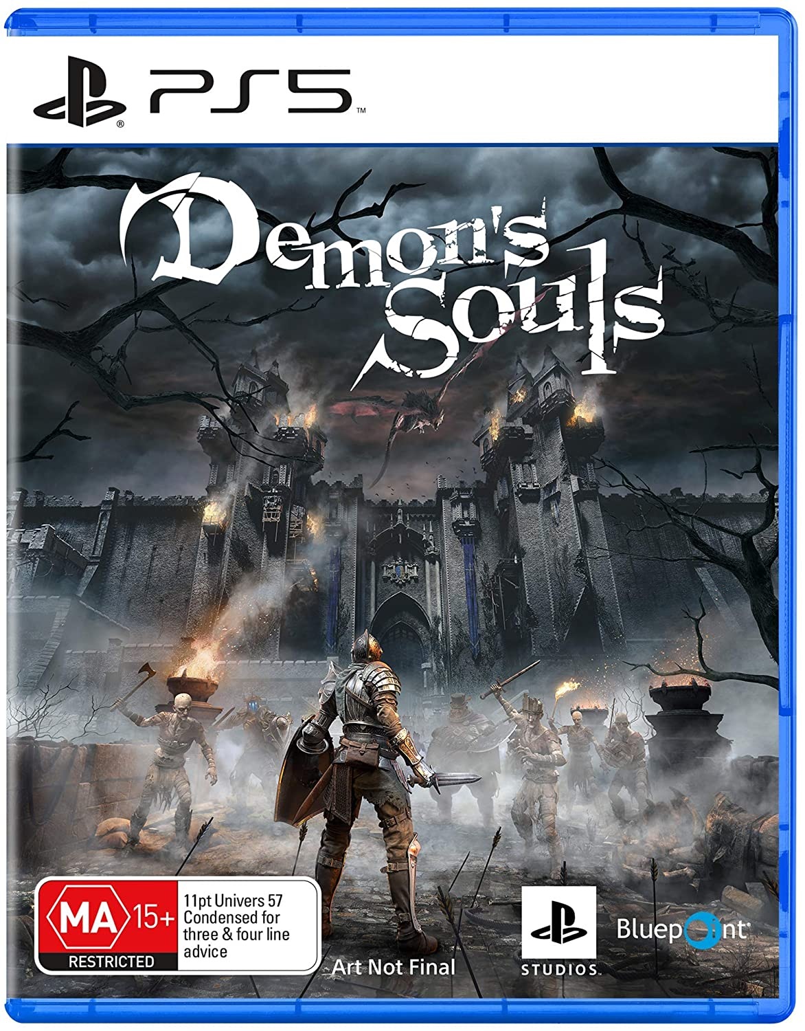 PS5 : deux visuels de Demon's Souls Remake et quelques jaquettes des jeux (période de lancement)