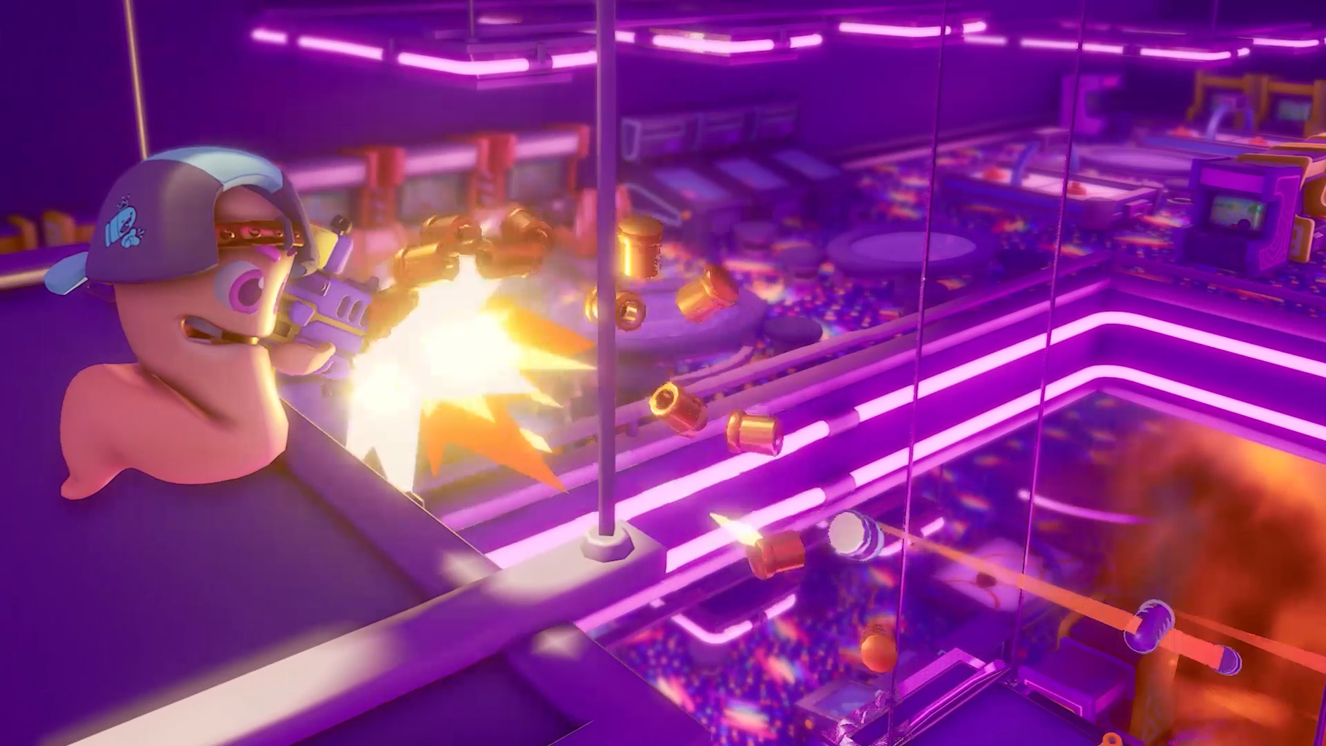 Worms Rumble est donc un Battle Royale