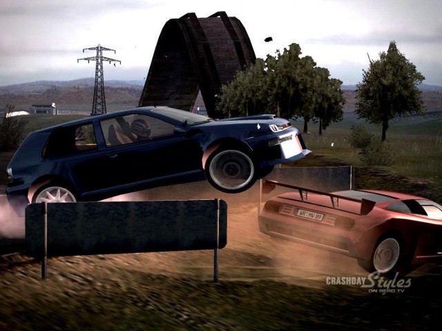 Des images de Crashday