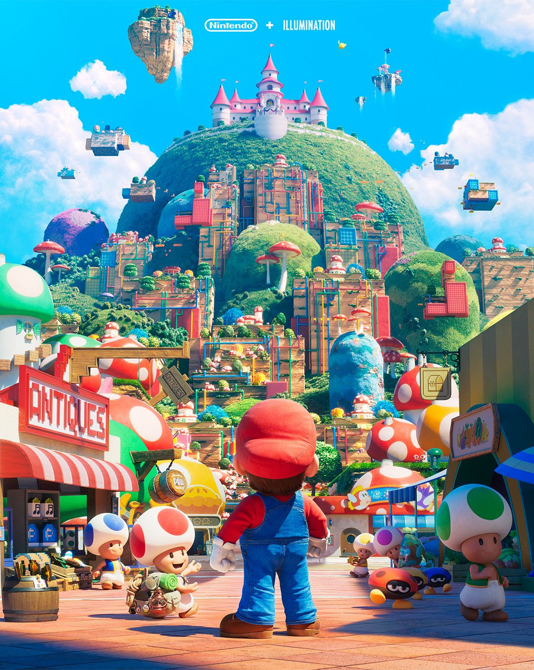 Super Mario Bros : première affiche pour le film + rendez-vous ce jeudi 6 octobre