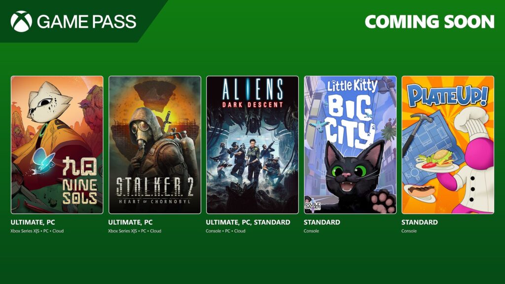 Game Pass : les prochains jeux du service