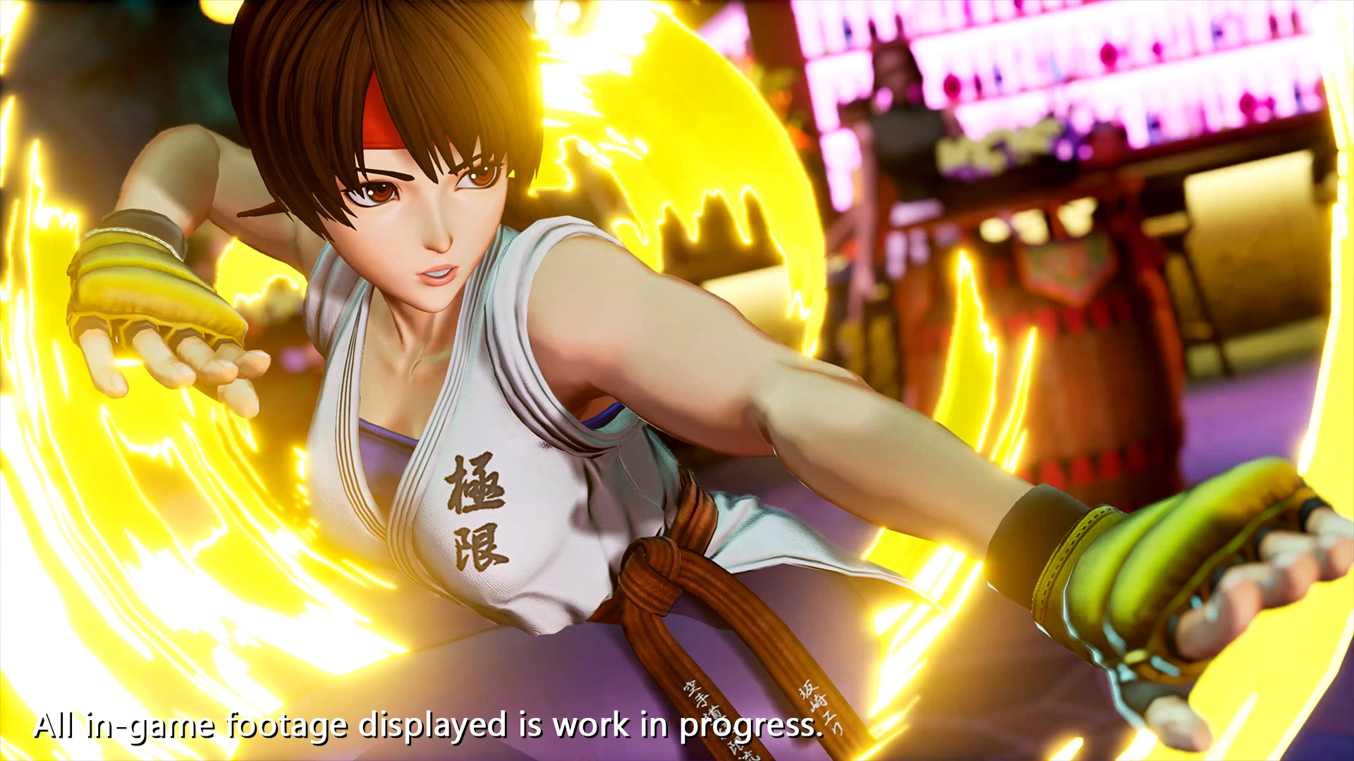 KOF XV : présentation de Yuri Sakazaki