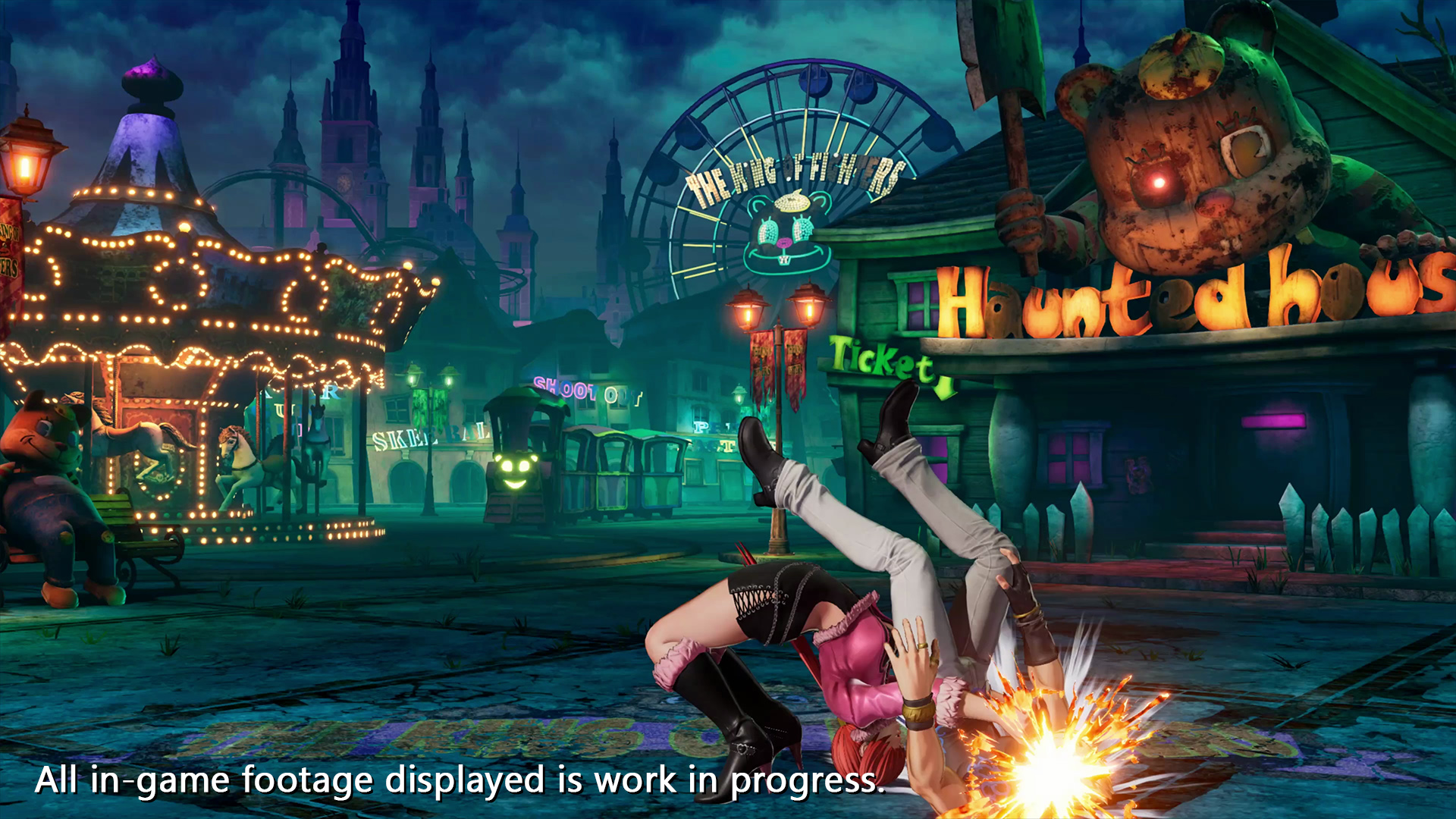 KOF XV : la présentation de Shermie