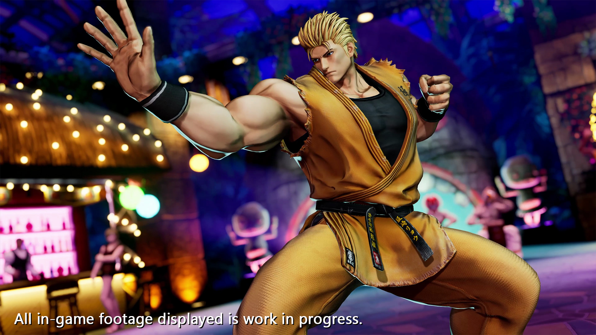 KOF XV : la team Art of Fighting au complet