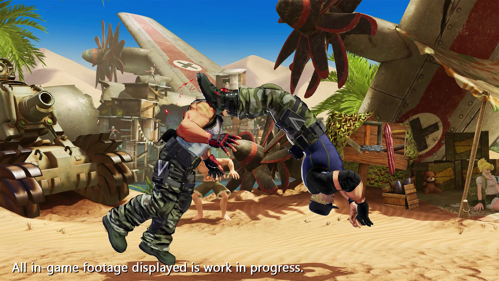 KOF XV : la team Ikari Warriors au complet