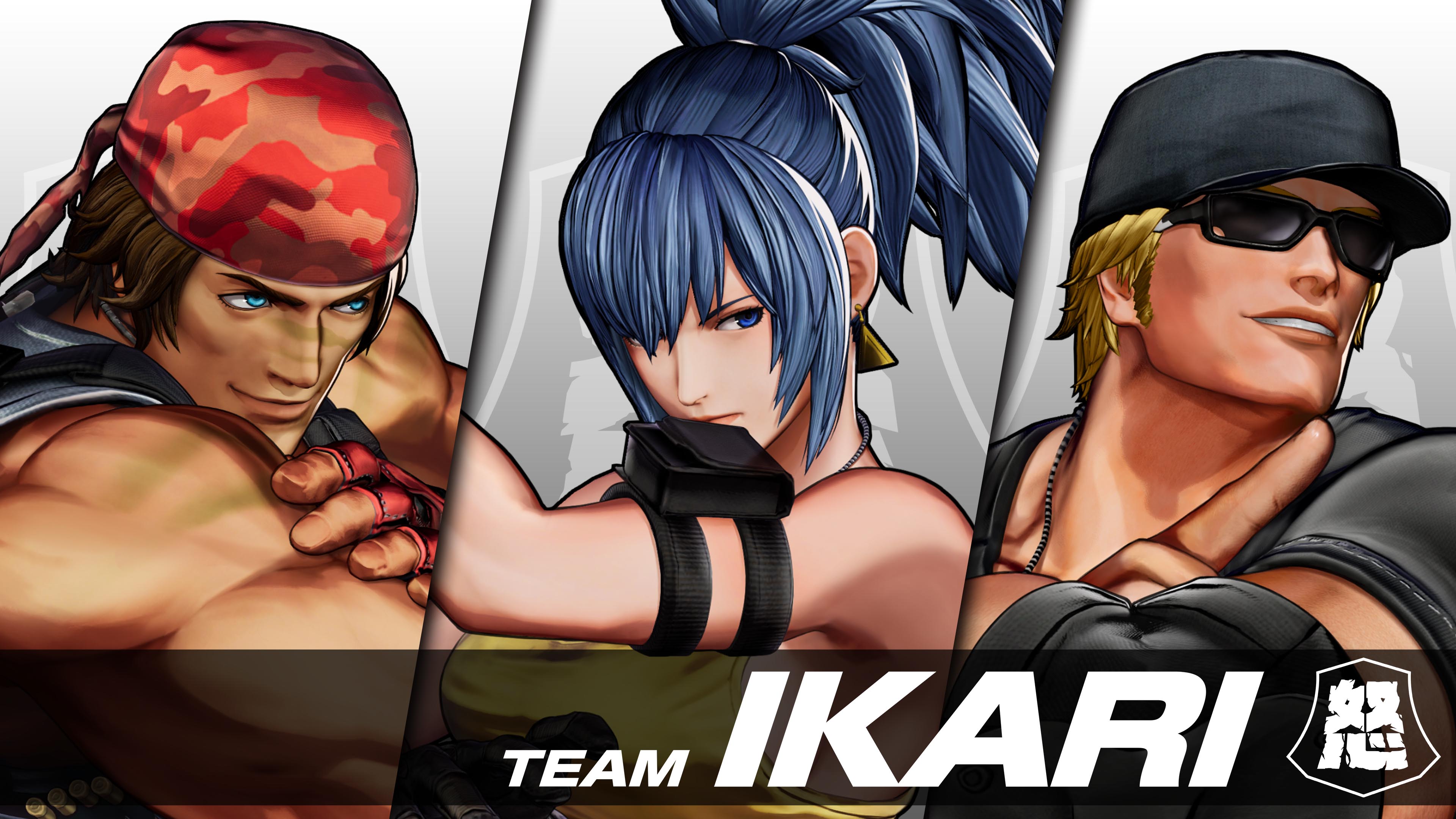 KOF XV : la team Ikari Warriors au complet