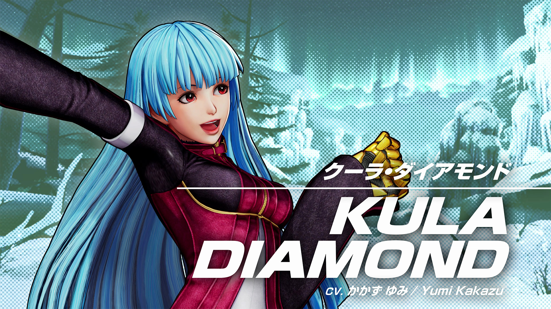 KOF XV : présentation Kula Diamond