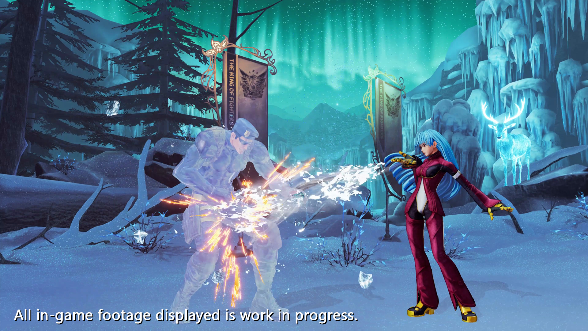 KOF XV : présentation Kula Diamond