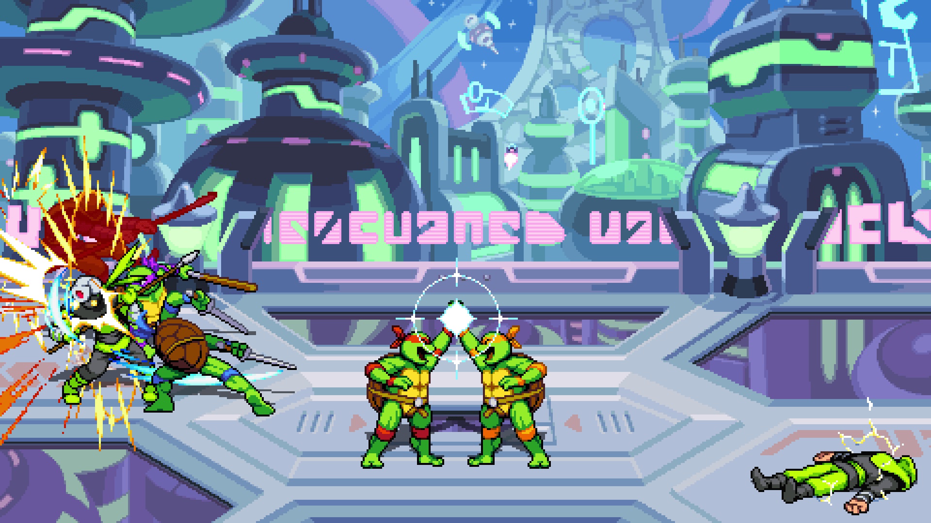 TMNT Shredder's Revenge : une date pour le DLC, avec ses 2 nouveaux persos jouables