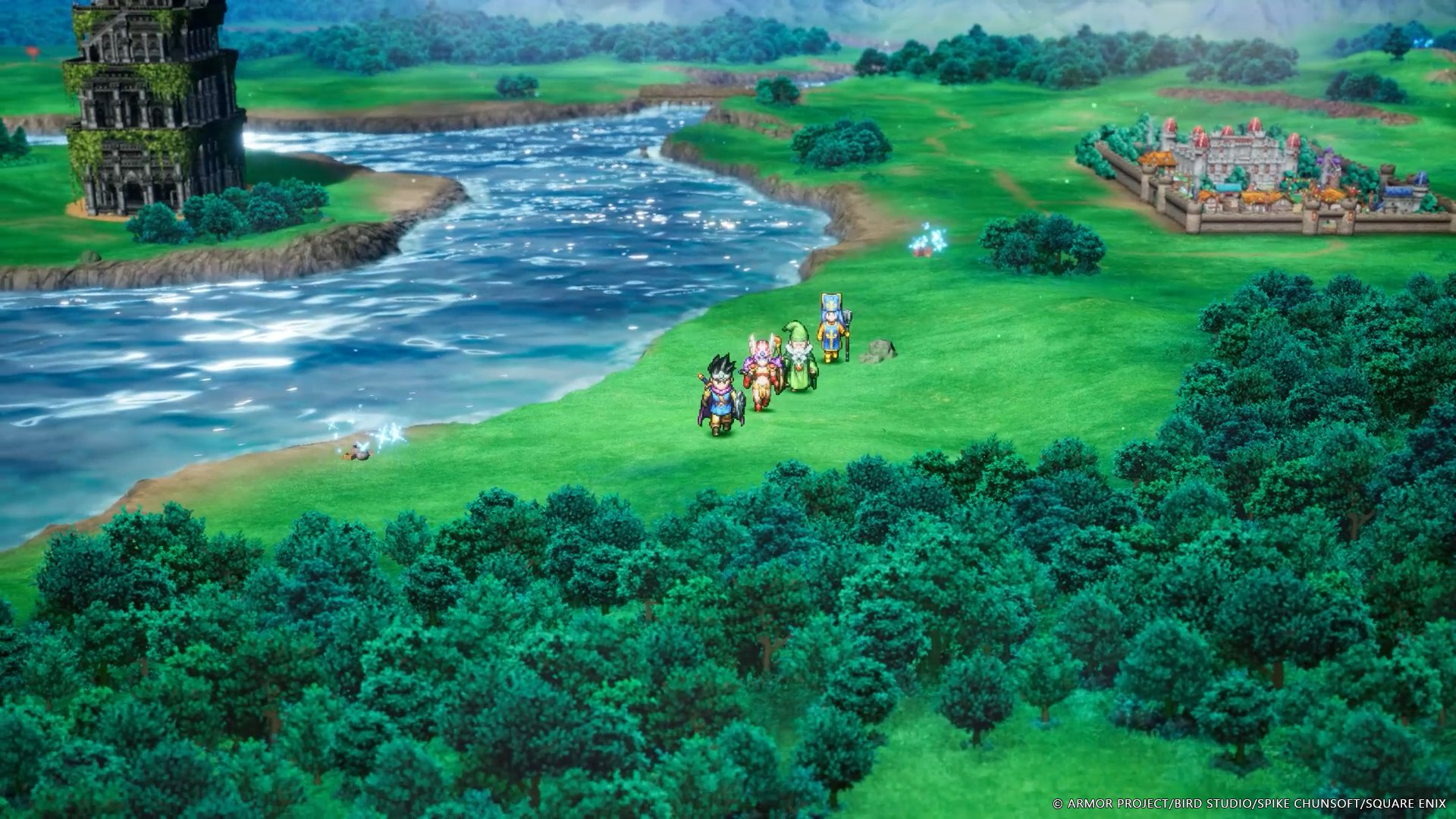 Dragon Quest III HD-2D : gameplay & visuels