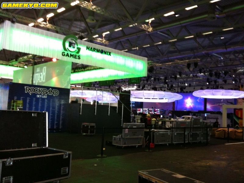 Gamescom 2009 : premières photos des stands !