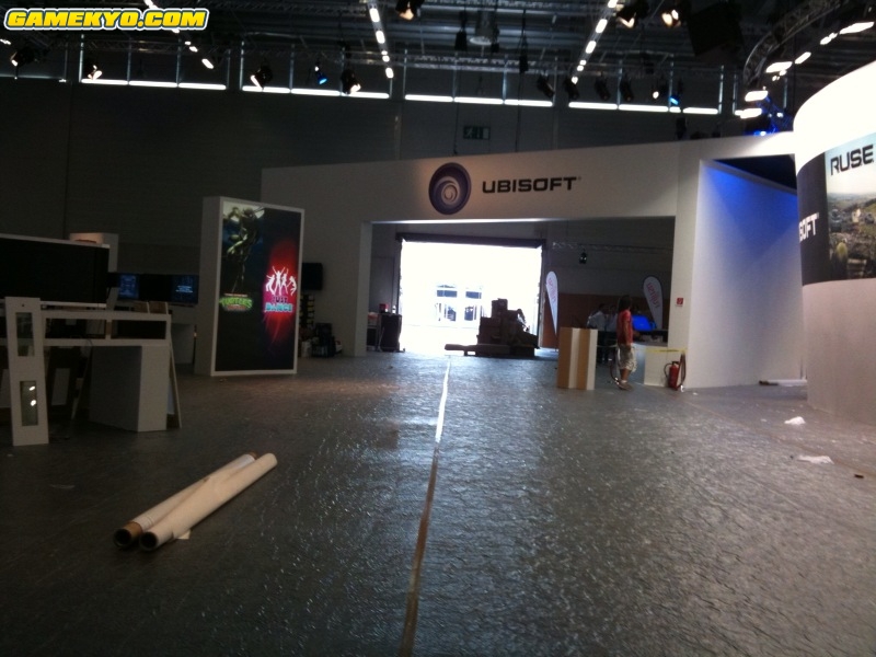 Gamescom 2009 : premières photos des stands !