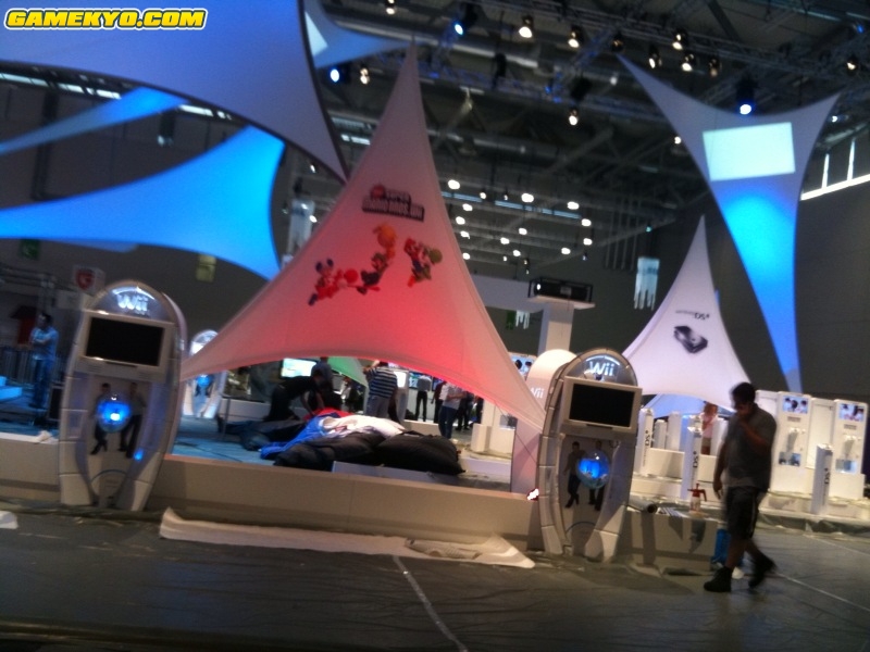 Gamescom 2009 : premières photos des stands !