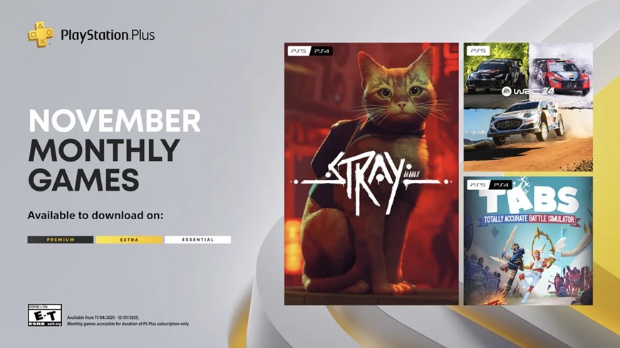 Stray confirmé dans le PS Plus Essential