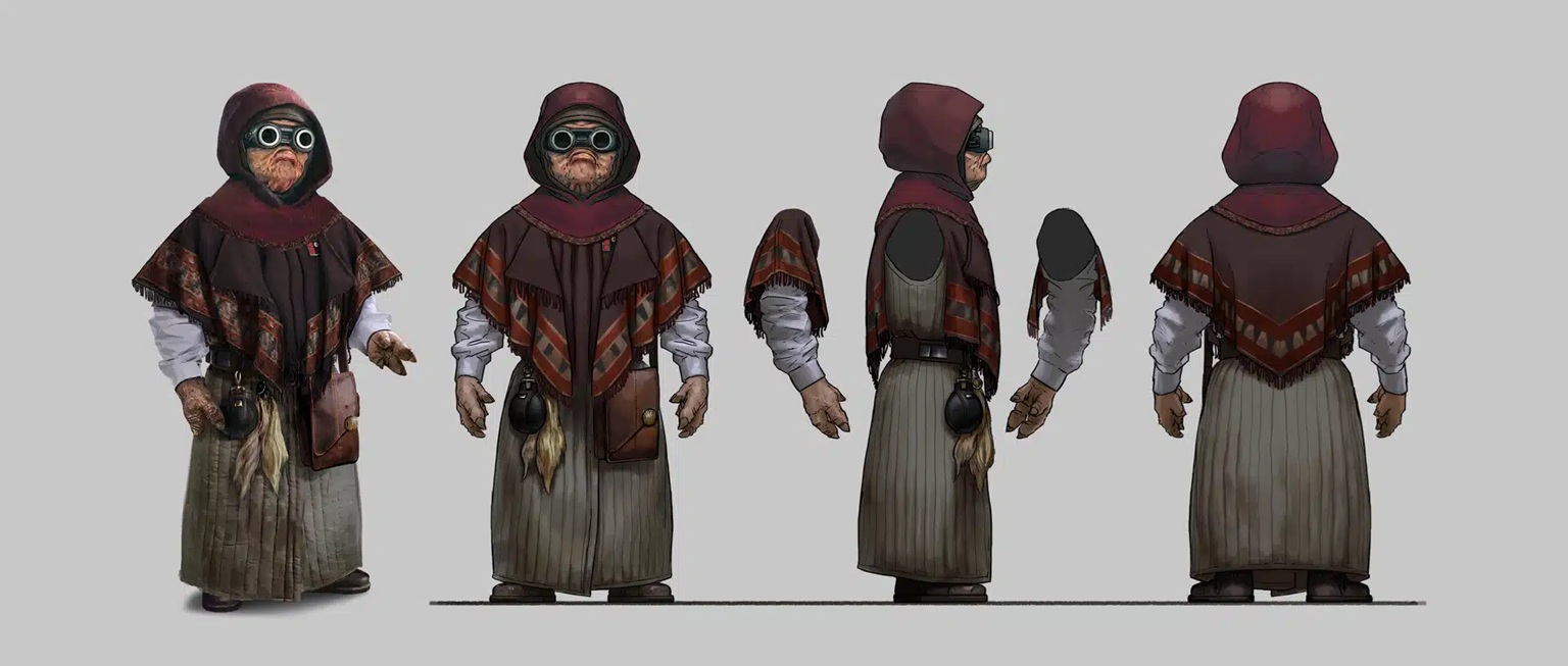 Star Wars Eclipse : faute de mieux, des croquis préparatoires du prochain Quantic Dream