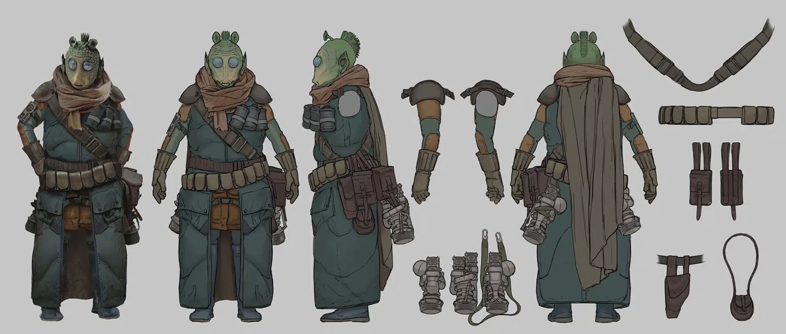 Star Wars Eclipse : faute de mieux, des croquis préparatoires du prochain Quantic Dream