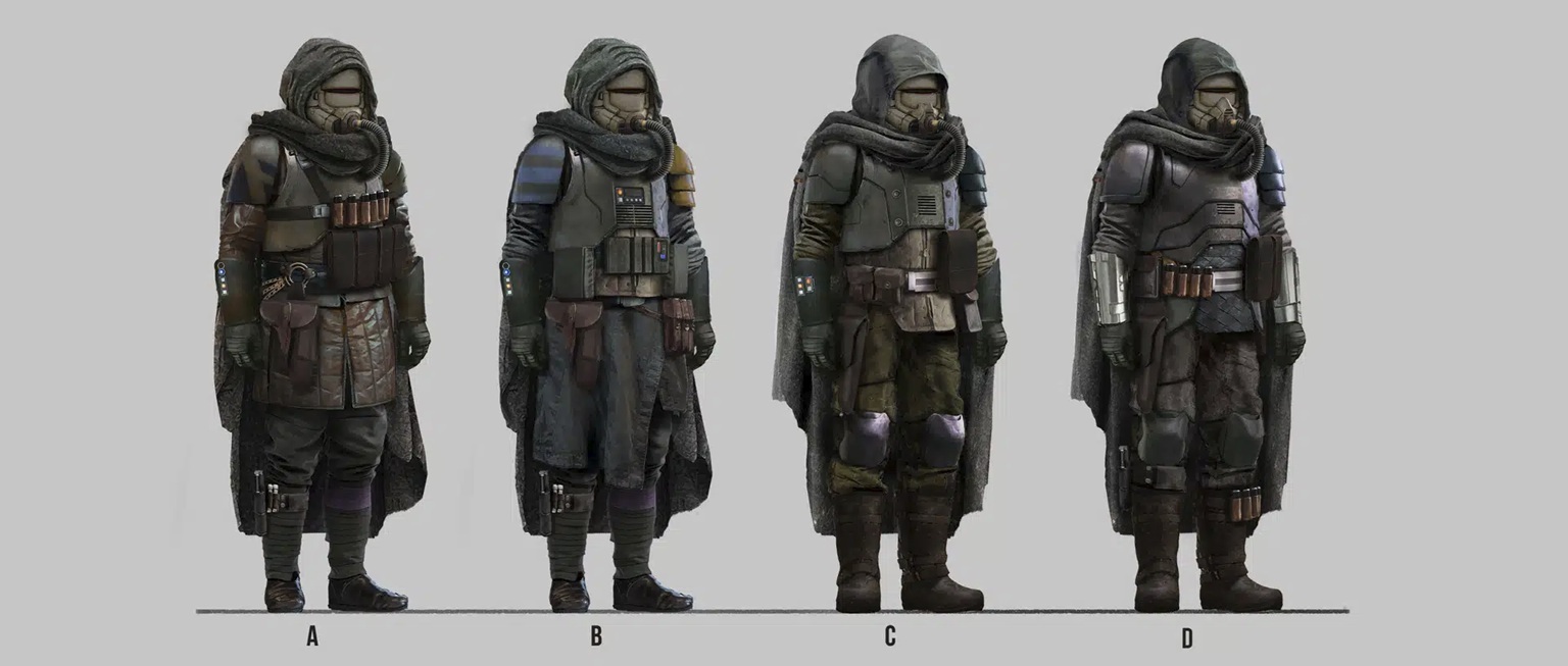 Star Wars Eclipse : faute de mieux, des croquis préparatoires du prochain Quantic Dream