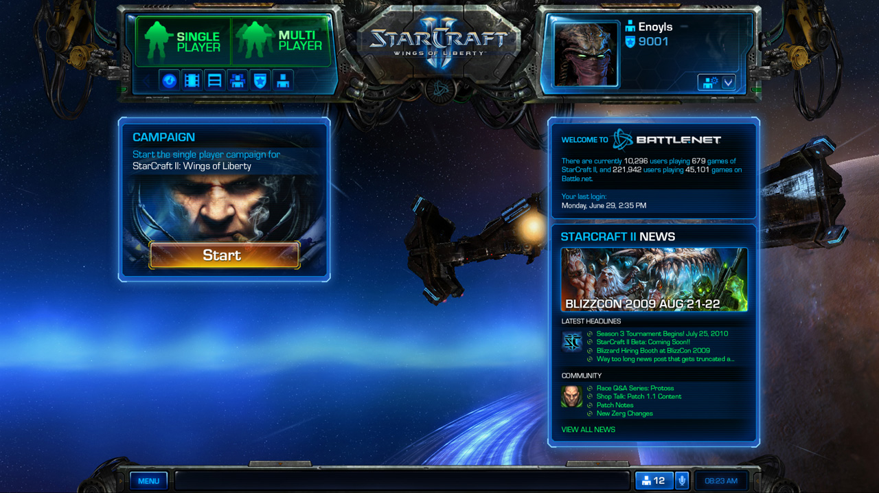 Premières images de Battle.net 2.0