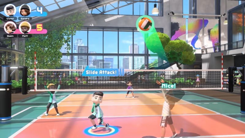 Switch Sports commence à se mettre à jour