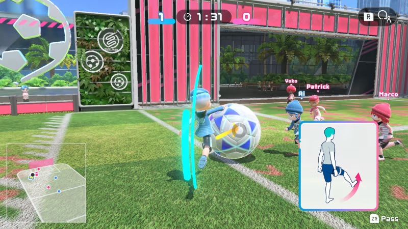 Switch Sports commence à se mettre à jour