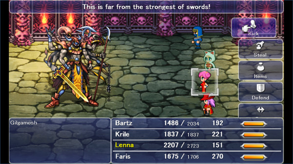 Final Fantasy V arrive sur STEAM