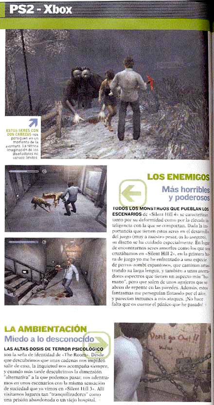 Silent Hill 4 : The Room en images