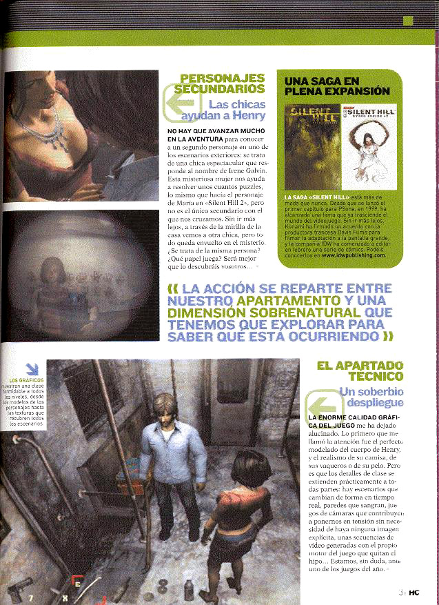 Silent Hill 4 : The Room en images