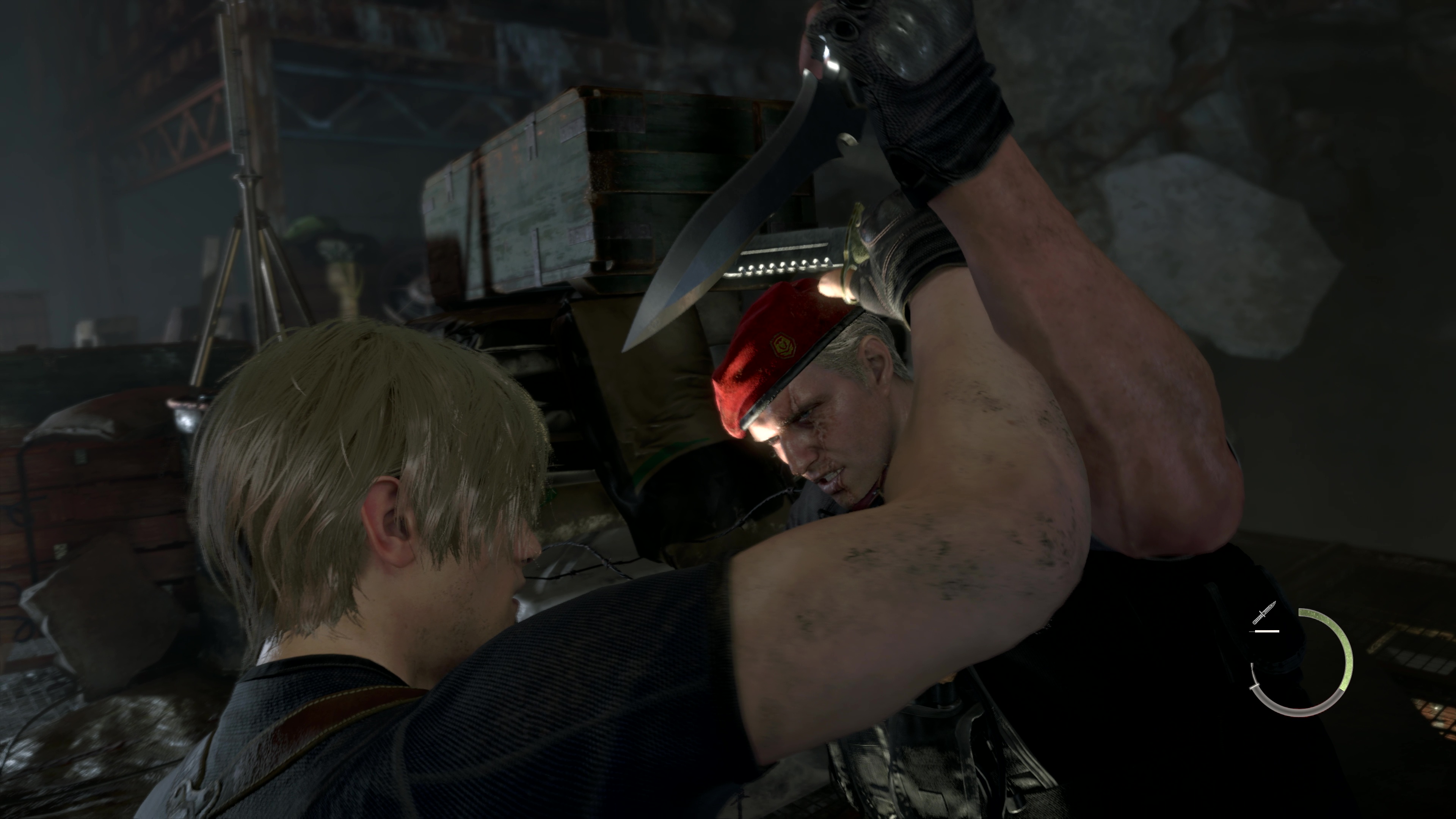 Resident Evil 4 Remake : encore du gameplay, cette fois contre Krauser et Garrador