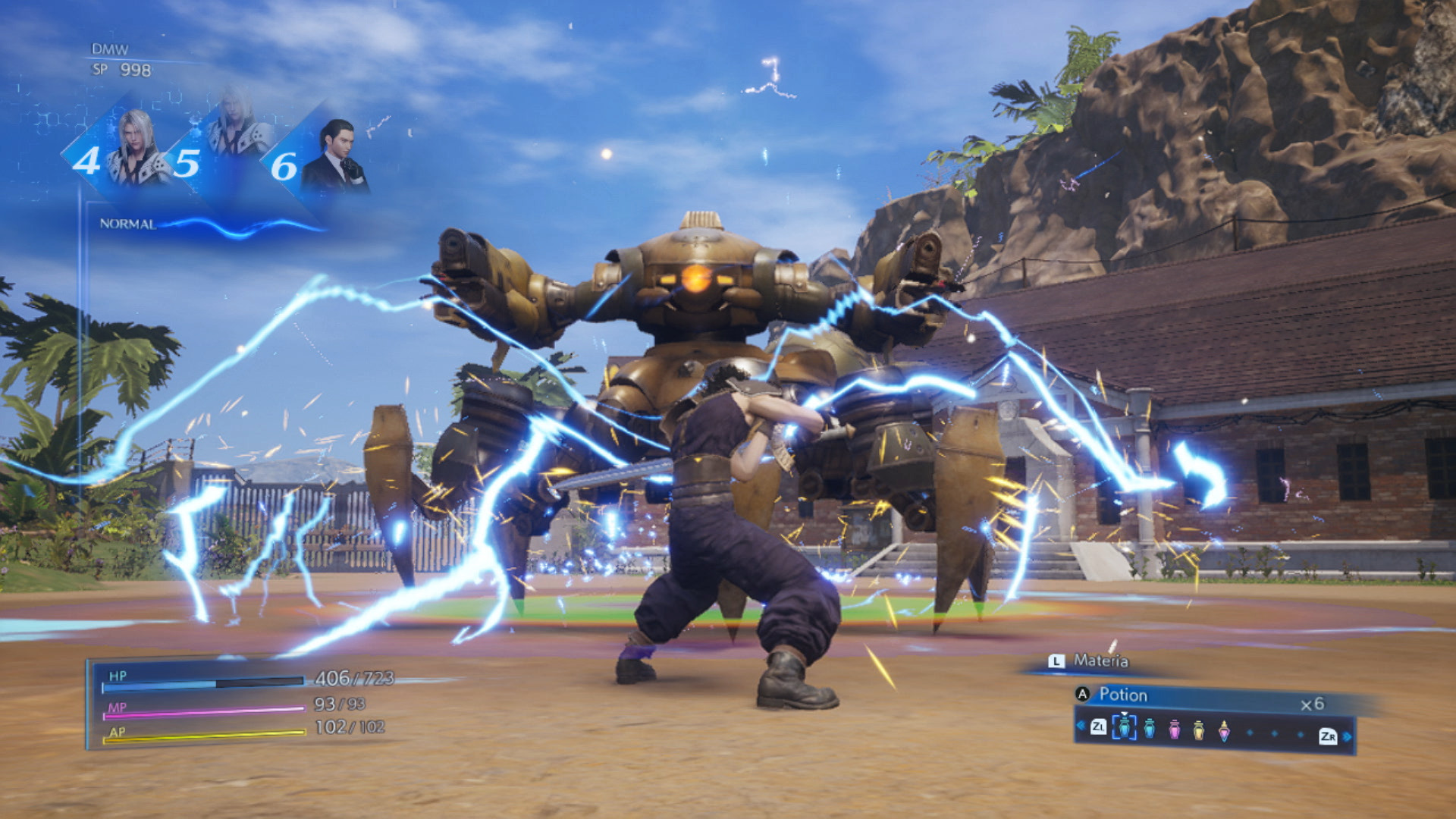 Une longue vidéo de gameplay pour Crisis Core : Final Fantasy VII Reunion